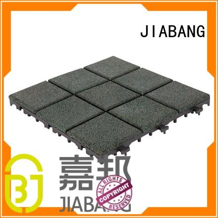 JIABANG professional gym floor tiles interlocking composite at discount