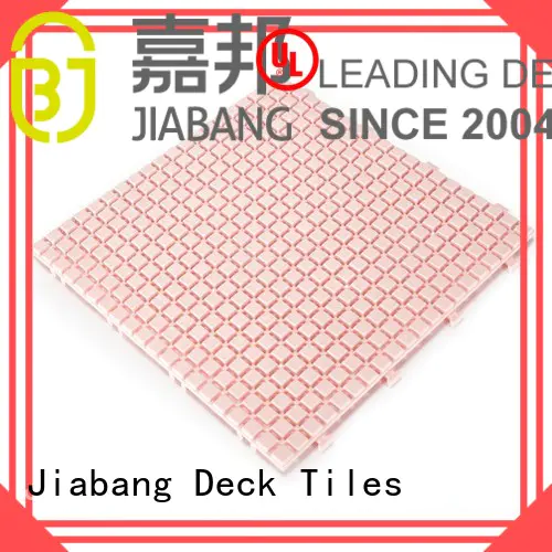 plastic sand non slip bathroom tiles deck JIABANG Brand company