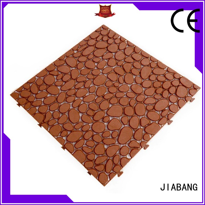 JIABANG plastic mat plastic wood tiles for wholesale