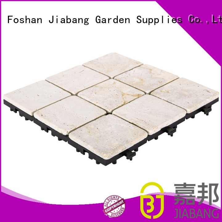 JIABANG limestone travertine deck tiles high-quality for playground