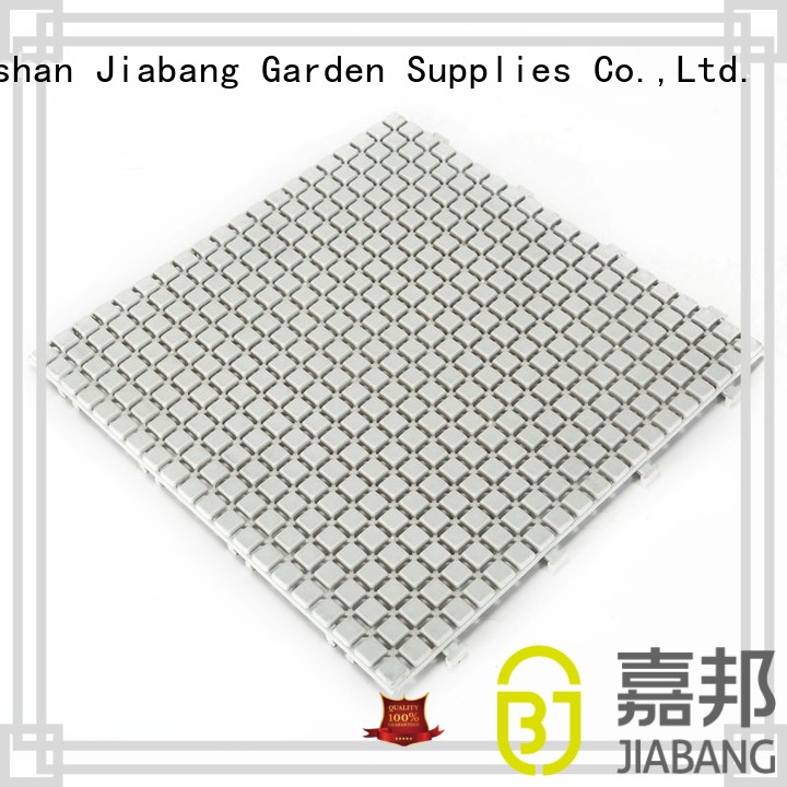 JIABANG protective interlocking plastic patio tiles high-quality for wholesale