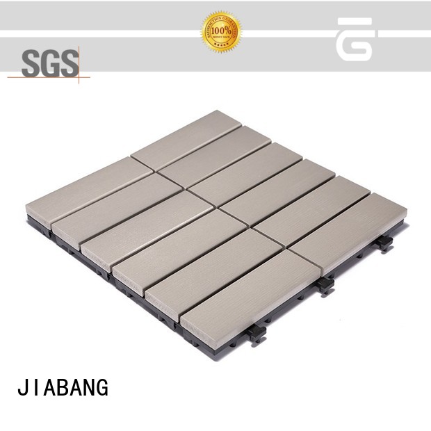 JIABANG pvc plastic patio tiles anti-siding home decoration