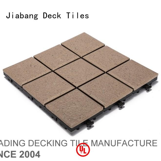JIABANG Brand jj01 porcelain patio tiles exhibition factory