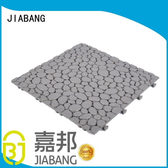 JIABANG flooring plastic garden tiles non-slip for customization