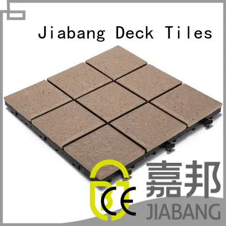 interlocking porch outside deck ceramic garden tiles JIABANG Brand