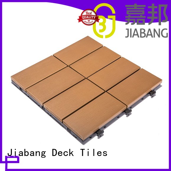 JIABANG durable outdoor plastic tiles high-quality gazebo decoration
