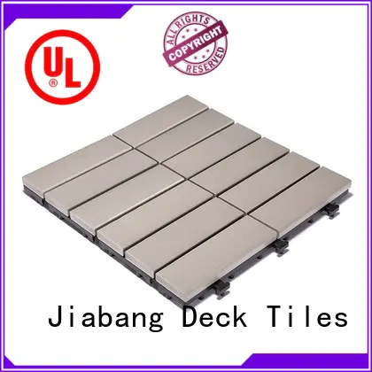 JIABANG high-end plastic decking tiles anti-siding home decoration