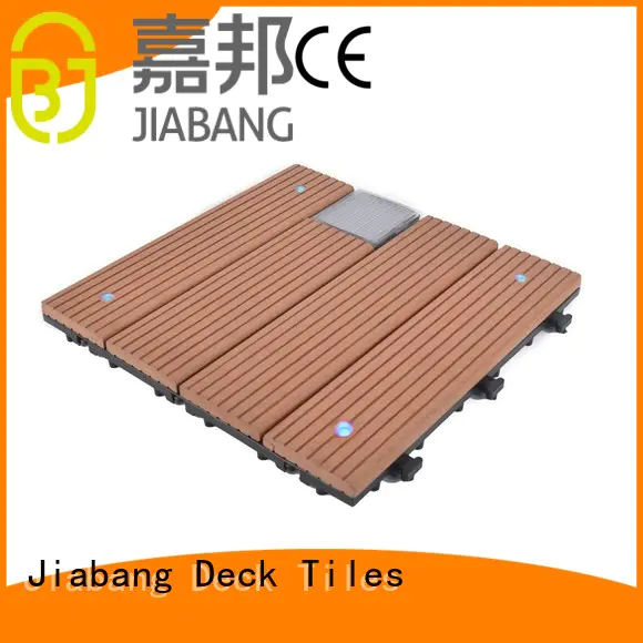 JIABANG eco-friendly interlocking outdoor patio tiles home