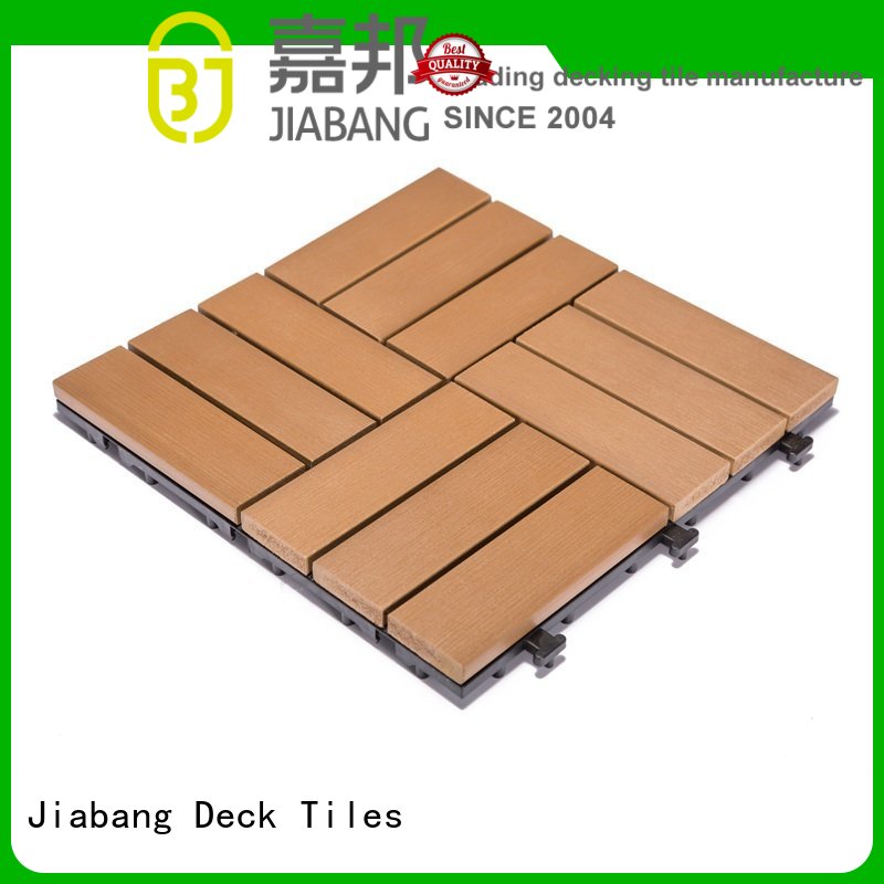 JIABANG high-end plastic decking tiles popular gazebo decoration