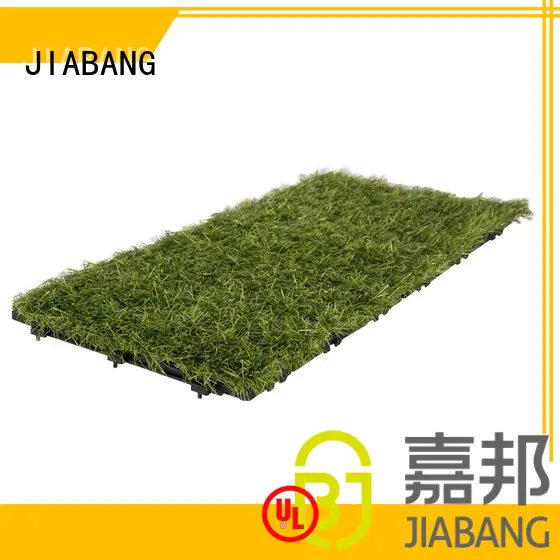 patio balcony floor JIABANG Brand grass floor tiles supplier