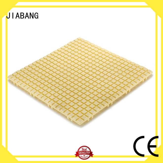 decorative plastic wood tiles non-slip for customization
