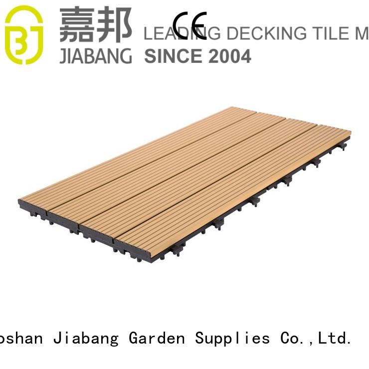 metal look tile metal tiles aluminum deck board JIABANG Brand
