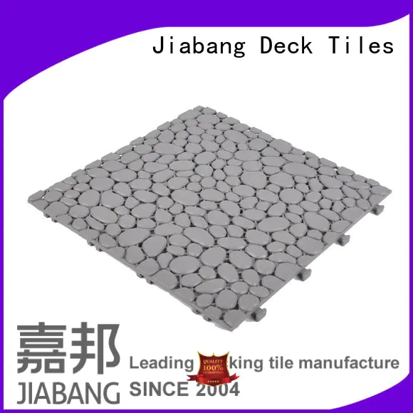 recycled plastic deck tiles kitchen flooring JIABANG