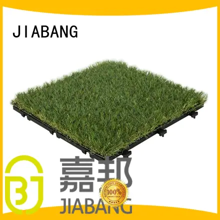 JIABANG wholesale grass floor tiles artificial grass garden decoration