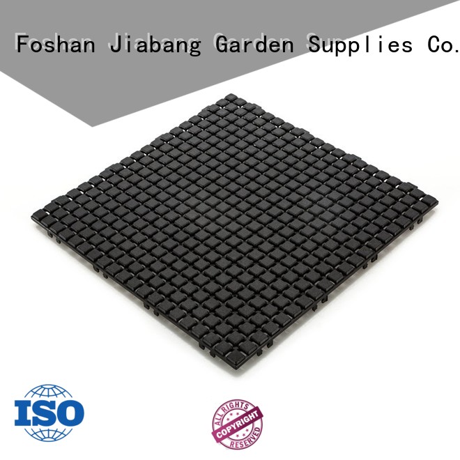 decorative plastic floor tiles non-slip for customization