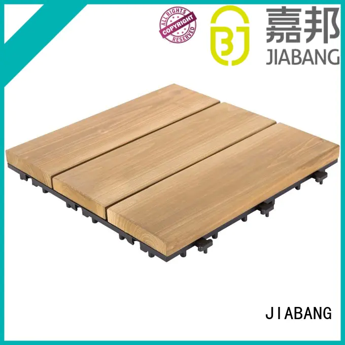 JIABANG refinishing hardwood deck tiles wood deck for garden