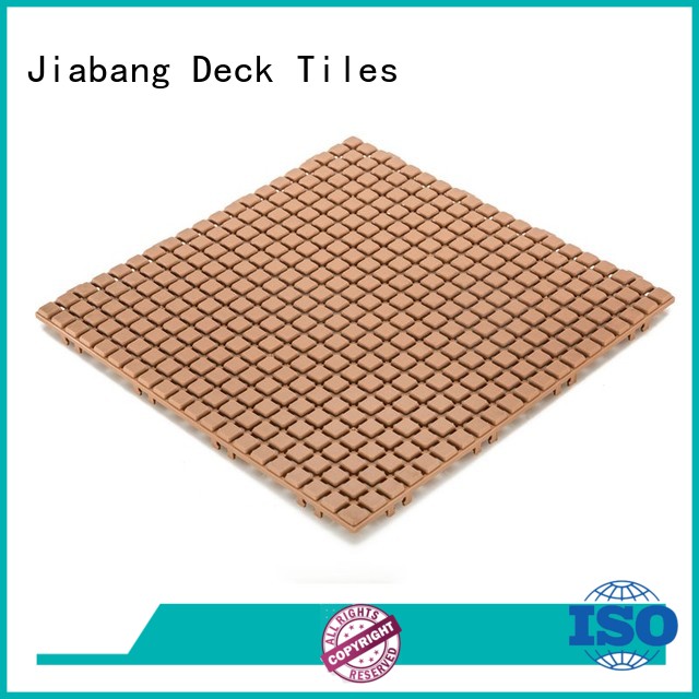 JIABANG hot-sale outdoor plastic tiles non-slip kitchen flooring