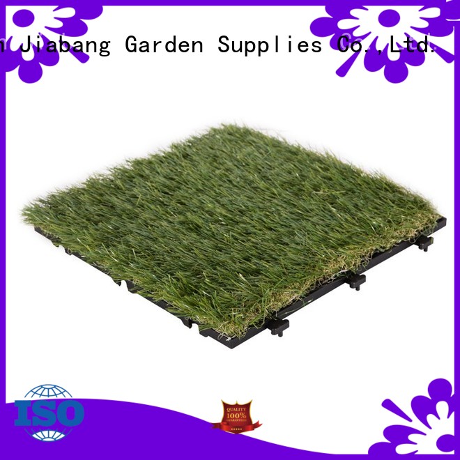 Garden floor design artificial grass deck tiles G014