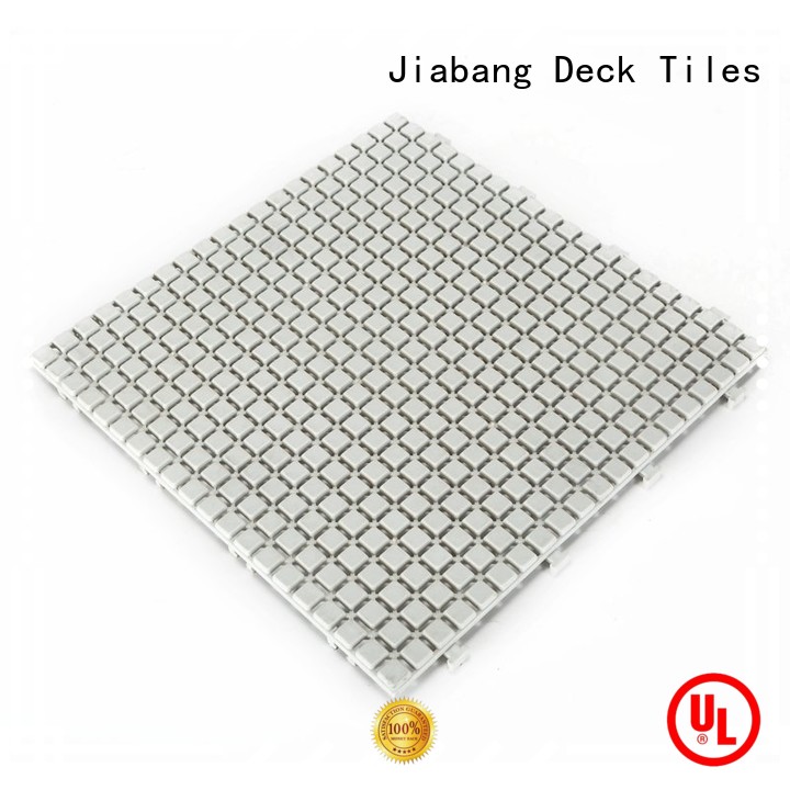 JIABANG protective plastic wood tiles for customization