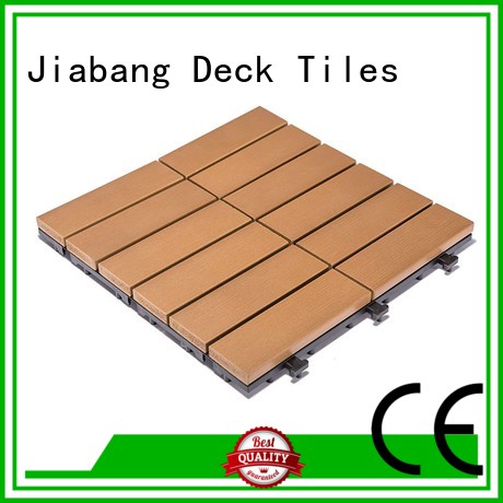 JIABANG durable outdoor plastic tiles popular gazebo decoration