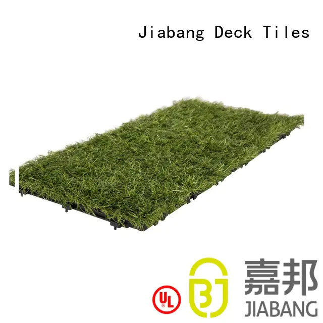 top-selling interlocking grass tiles balcony construction JIABANG