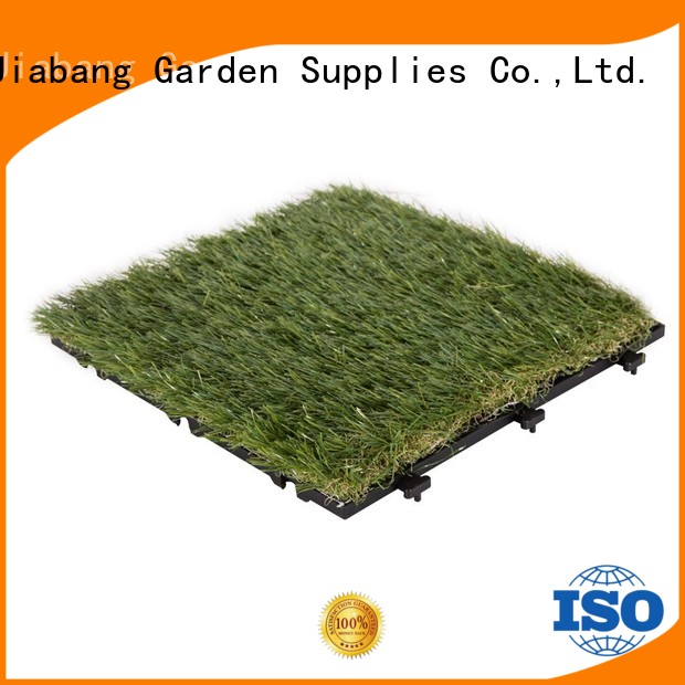 JIABANG fake grass squares easy installation for garden
