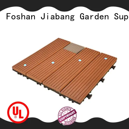 JIABANG high-quality snap together deck tiles protective garden lamp