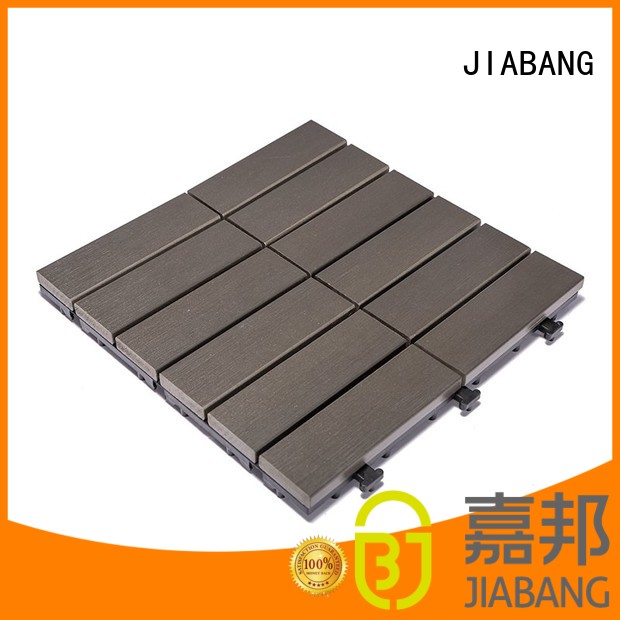 JIABANG light-weight plastic garden tiles high-quality gazebo decoration