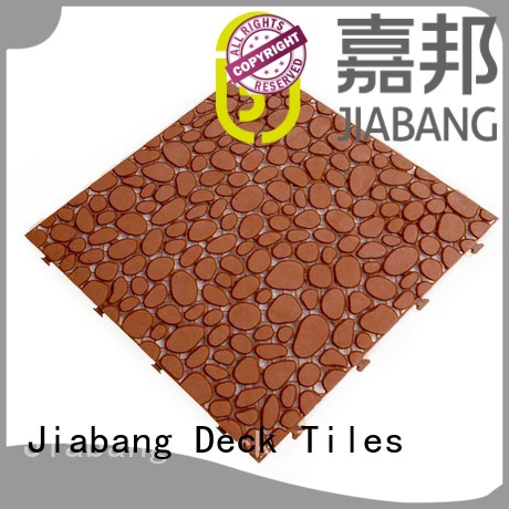 anti-sliding plastic floor tiles for wholesale JIABANG