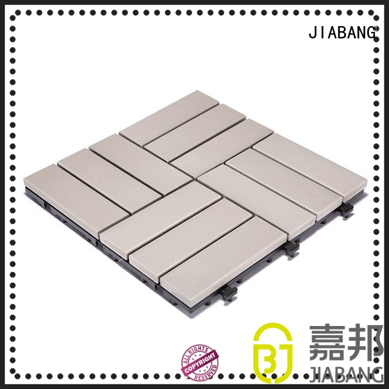 JIABANG pvc plastic patio tiles popular garden path