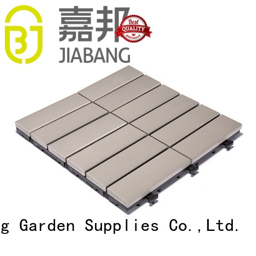 high-end plastic patio tiles pvc anti-siding garden path