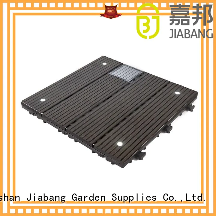 JIABANG snap together deck tiles ground