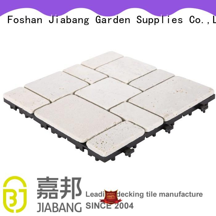JIABANG outdoor silver travertine tile wholesale for garden decoration