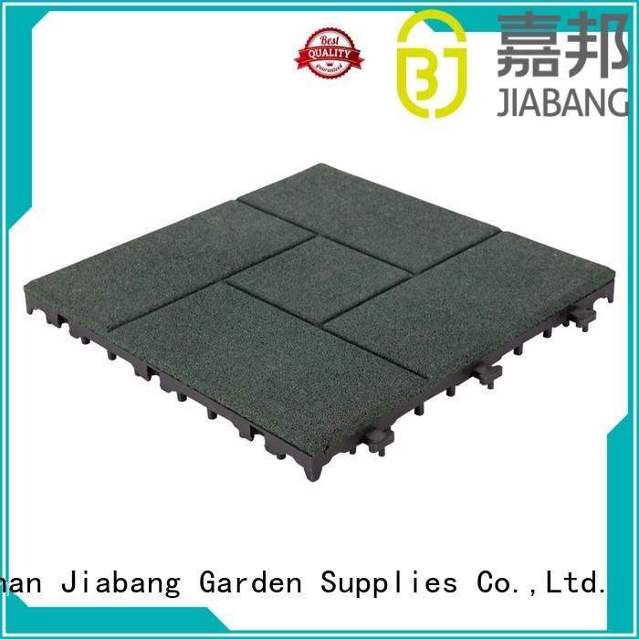 Wholesale square interlocking rubber mats JIABANG Brand