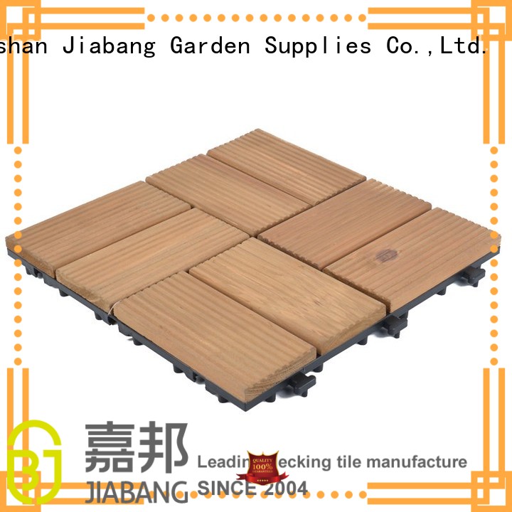 JIABANG outdoor wooden decking squares wood deck for garden