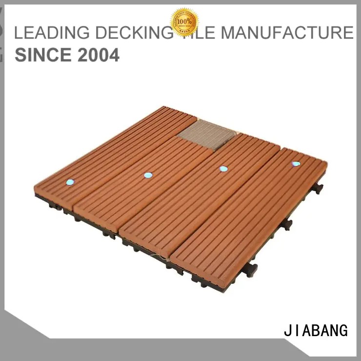 solar light tiles solar balcony deck tiles JIABANG Brand