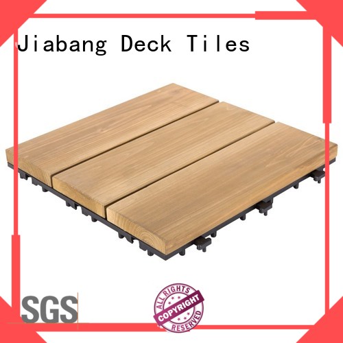 natural wooden decking squares flooring wooden floor JIABANG