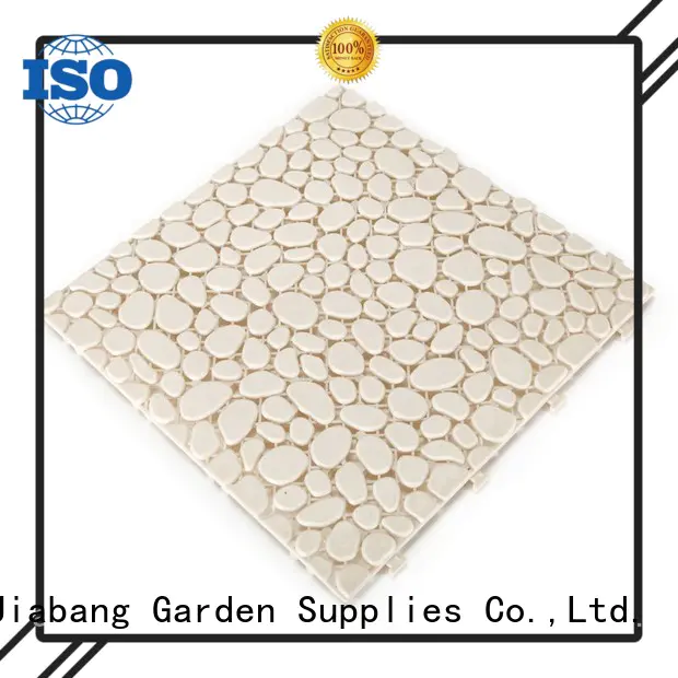 JIABANG anti-sliding plastic wood tiles for wholesale