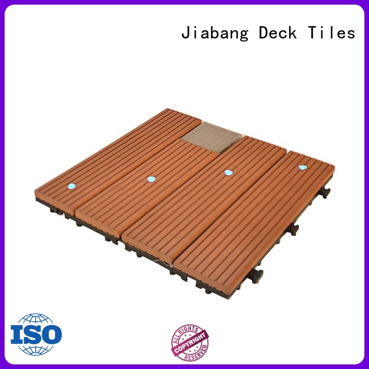 JIABANG eco-friendly balcony deck tiles protective ground