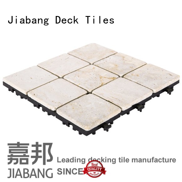 JIABANG outdoor travertine floor tile wholesale for playground