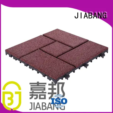 rubber mat tiles flooring gymnastics interlocking rubber mats gym JIABANG Brand