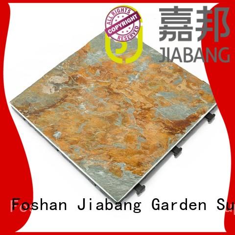 JIABANG Brand tile basement natural custom outdoor stone deck tiles
