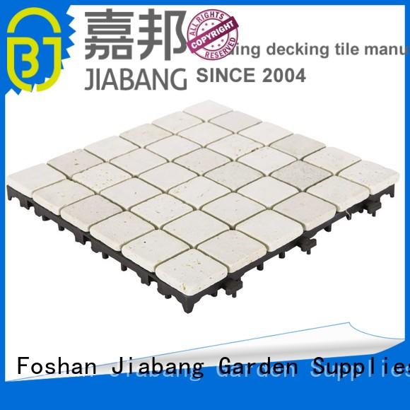 Wholesale home flooring stones travertine deck tiles JIABANG Brand