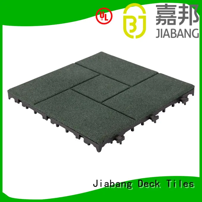JIABANG Brand floor soft interlocking rubber mats manufacture