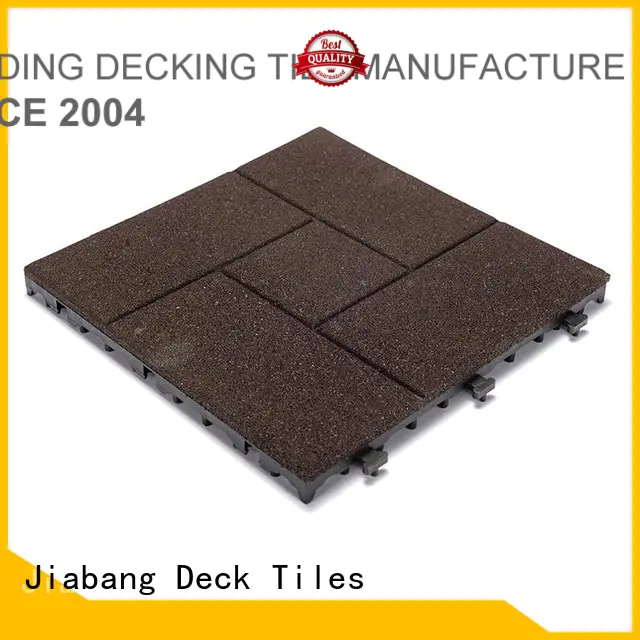 rubber mat tiles playground interlocking rubber mats JIABANG Brand