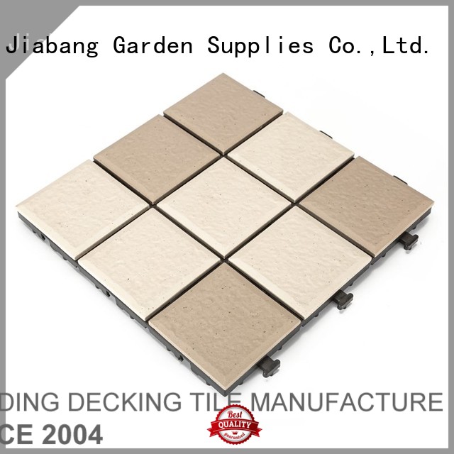 JIABANG wholesale porcelain garden tiles interlocking for patio
