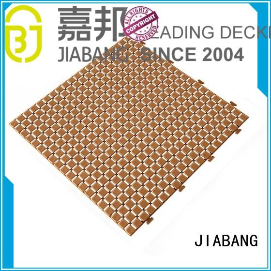 tiles flooring plastic floor tiles outdoor JIABANG Brand