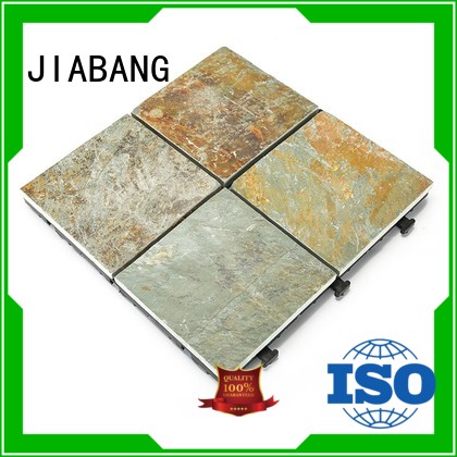 JIABANG interlocking outside slate floor tiles swimming pool