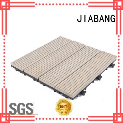 White color wpc composite decking tile for outdoor floor SM-4P-A WH