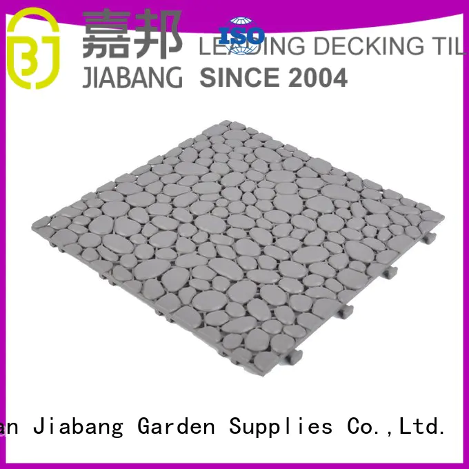 JIABANG flooring plastic floor tiles outdoor high-quality